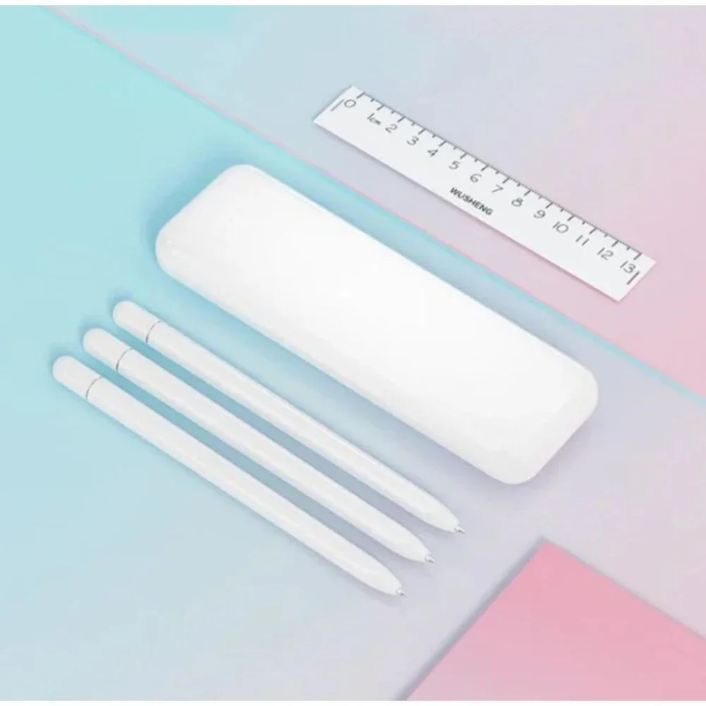 IMIUUC Minimalist And Portable High-Appearance Three-Pen Stationery Box